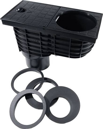 Chuděj KG Kanalizační vpusť spodní DN100 110 mm