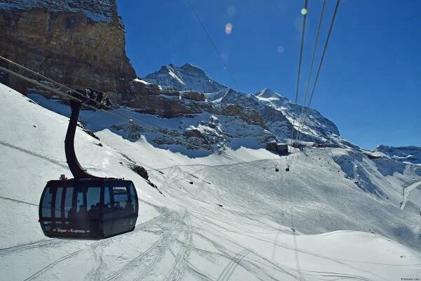 Eiger Express in winter