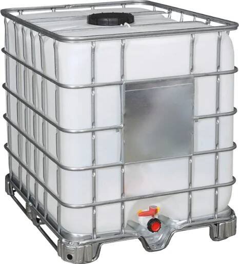 IBC kontejner 1000l - široké hrdlo Paleta: Kov vrchní otvor 225mm, užitkový