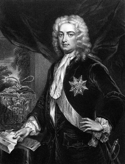 Robert walpole, hrabě z orford — Stock obrázek