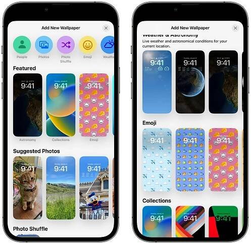 ios 16 lock screen emoji suggestions