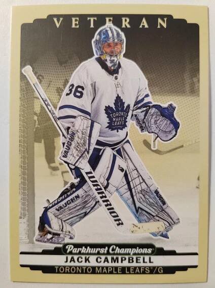 VETERAN Jack Campbell - Toronto Maple Leavs