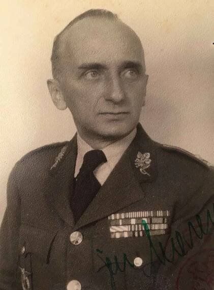 Generál Karel Mareš v poválečném období.