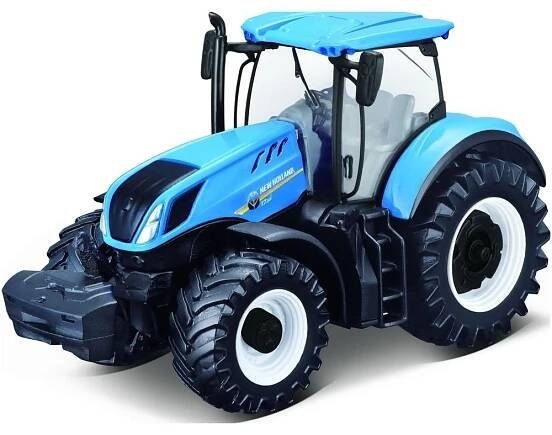 Traktor Bburago Fendt 1050 Vario/New Holland kov/plast 13cm 2 druhy | DetskyEshop.cz