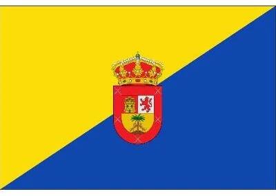 Pryskyřičná magnetka - vlajka Kanárské ostrovy - Gran Canaria