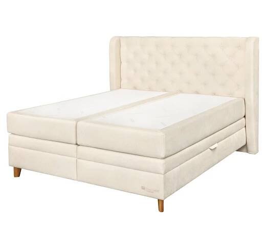 Postel boxspring ELECTRA béžová, 200x220 cm 3