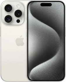 Apple iPhone 15 Pro 128GB White Titanium bílý titan