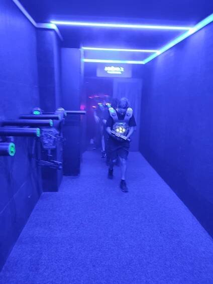 Osmáci na Laser Game – ZŠ Zaječí