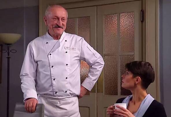 Ohnivý kuře - Nemoci a pomoci - Z filmu - Oldřich Navrátil, Renata Visnerová-Prokopová