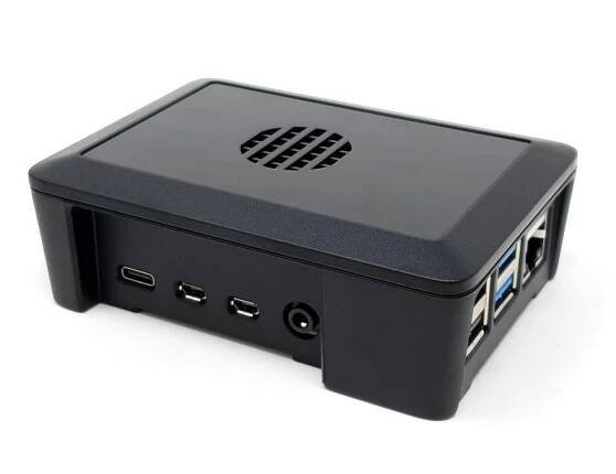 Modular Raspberry Pi 4 Case - Black