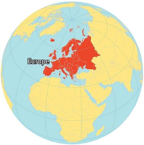 Europe World Map
