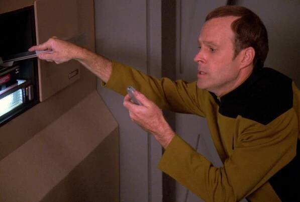 Star Trek: Nová generace - Loď v láhvi - Z filmu - Dwight Schultz