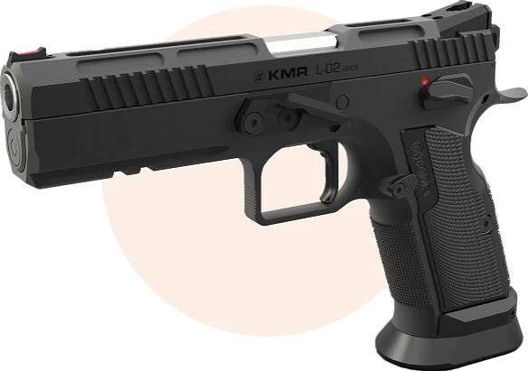 Pistole KMR :: Krásné zbraně, pistole KMR, tlumiče GIS, revolvery, Orca, Spektra, S-02, Cuda, Umbra,