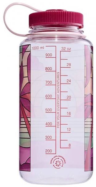 Láhev Nalgene Wide Mouth 1l Clear Stained Glass | 4camping.cz