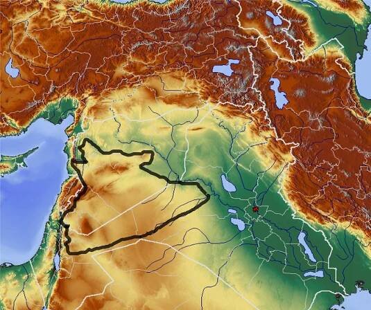 Syrische Wüste