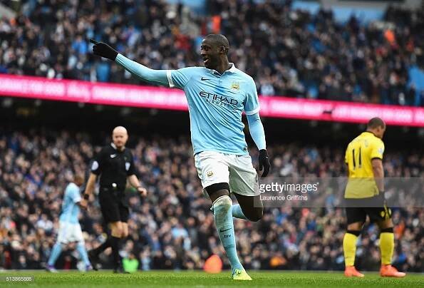 Yaya Toure of Manchester City