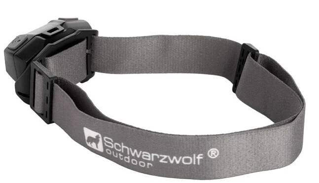 SCHWARZWOLF MINO lehká dobíjecí čelovka se senzorem černá | Schwarzwolf outdoor