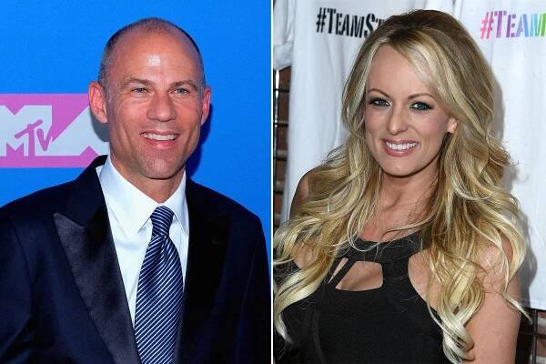 Michael Avenatti and Stormy Daniels