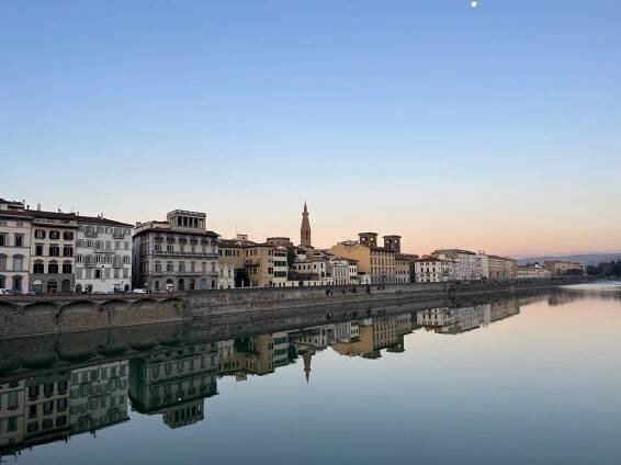 Dusk on the Arno