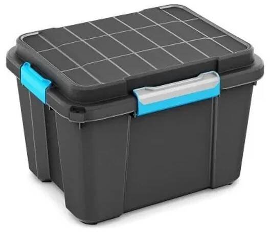Úložný box SCUBA M 43l, černý