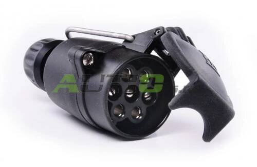 Zásuvka 12V 7P plast JAEGER pro kabel