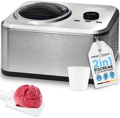 ProfiCook ICM 1268 2v1 výrobník zmrzliny/jogurtu