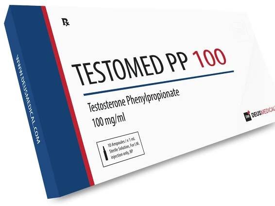 TESTOMED PP 100 (Testosteron Phenylpropionate) - 10ampérů 1ml - DEUS-MEDICAL