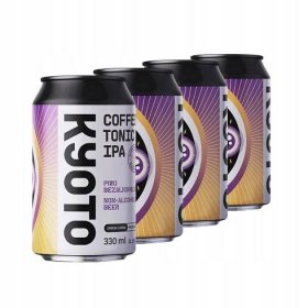KYOTO Coffee Tonic IPA nealkoholické pivo 4x330ml