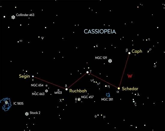 8 deep-sky objects to observe in Cassiopeia