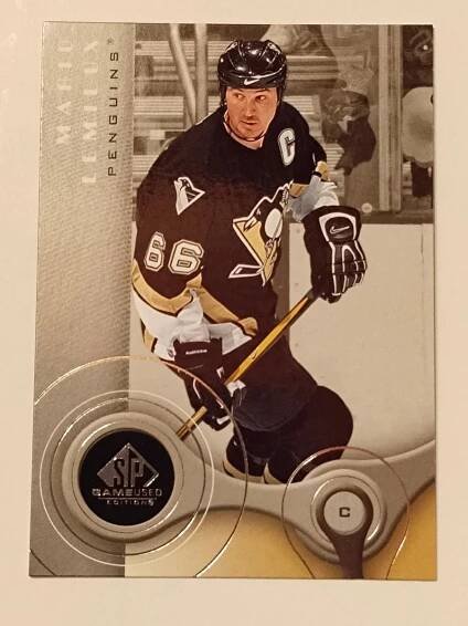 Mario Lemieux SP Authentic - Hokejové karty