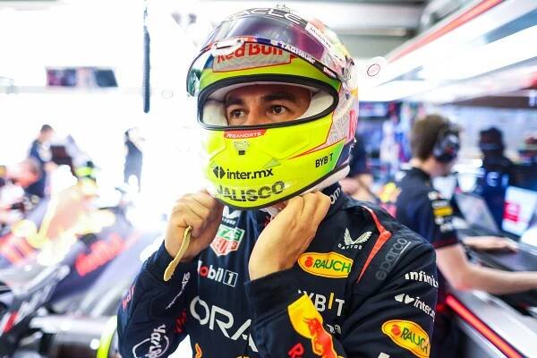 F1: Sergio Perez quickest in first practice at Bahrain GP as Fernando Alonso splits Red Bulls