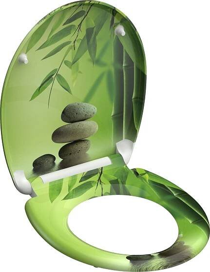 WC prkénko Duroplast Soft Close Green Garden 82365 - BPS Koupelny