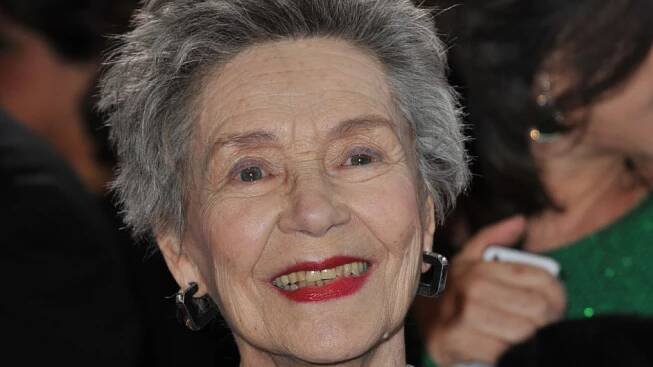 Emmanuelle Riva na snímku z udílení Oscarů v únoru 2013.