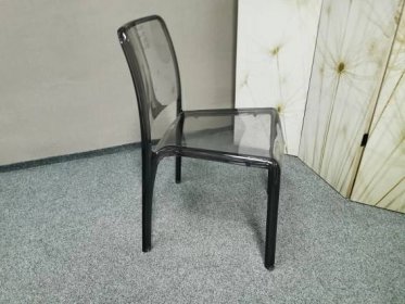 Nová 4x designová židle POSTER kouřová | Nábytek Rautner Prodej nábytku, kuchyní, sedací soupravy, gauče, stoly