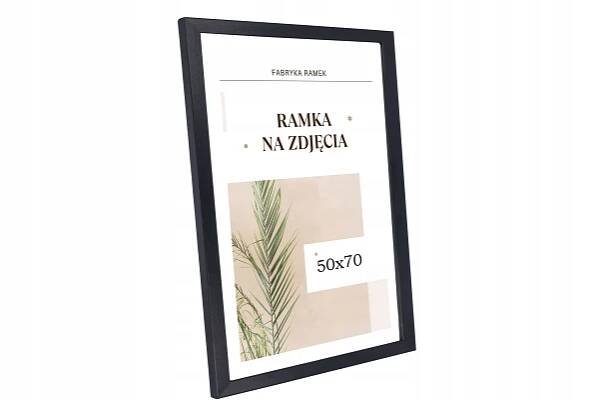 Rámeček 50x70 černý rámeček na fotografie s plakáty Druh rámeček na obrázek