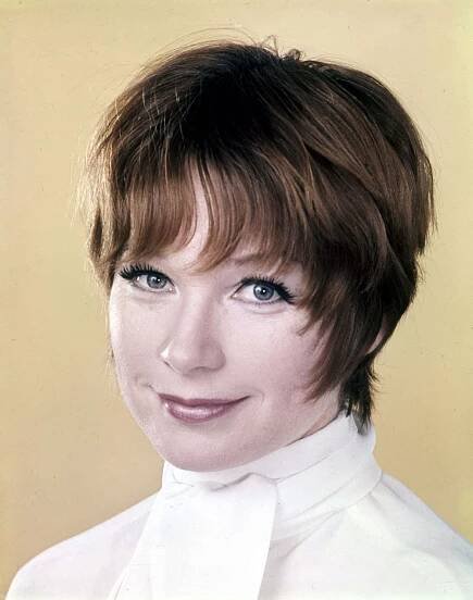 Shirley MacLaine Young Retro Wallpaper
