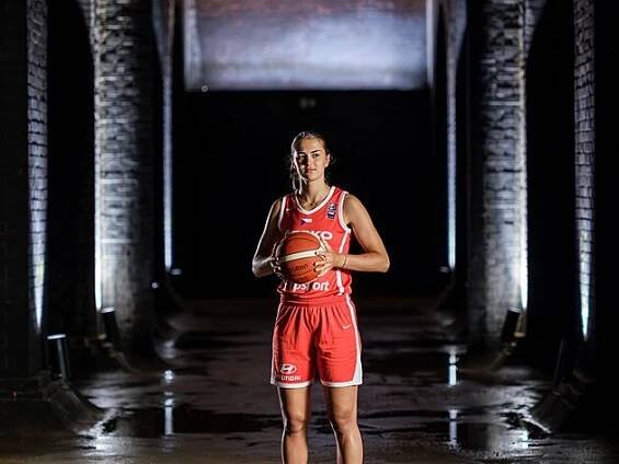 Česká basketbalová reprezentantka Eliška Hamzová.