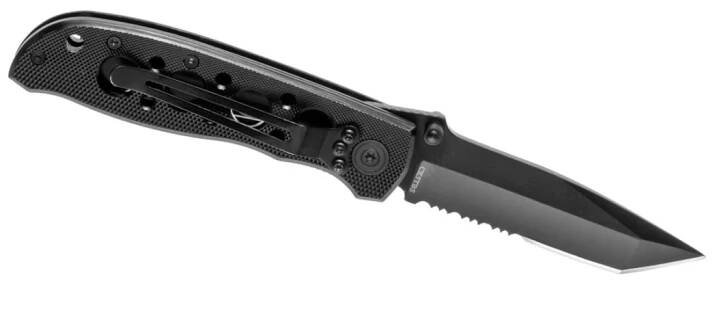 Nůž Smith & Wesson Extreme Ops CK5TBS Serrated Tanto Folder - černý (18+)