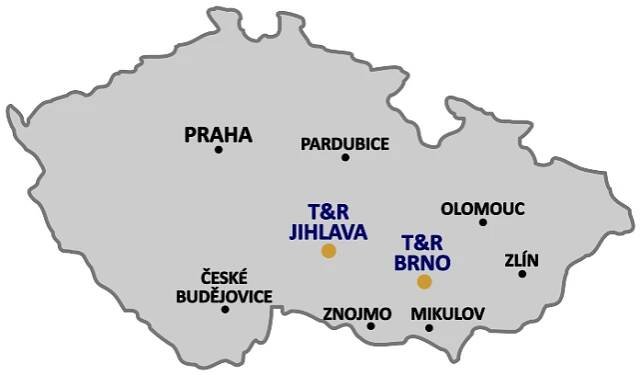 Mapa České republiky