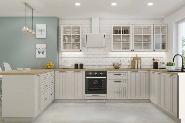 Provensálská kuchyně – design nábytku