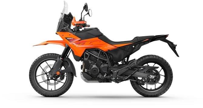KTM 390 Adventure X (orange, white)