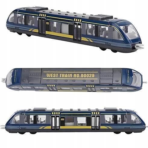 MEGADIDI TRAMVAJ pohon TRAMVAJOVÝ VŮZ 17 cm modern MODERNÍ kovový Značka ostatní