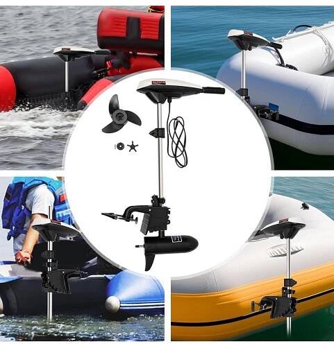 Elektrický lodní motor. Elektromotor pro loď přívěsný 660w 12v - Sport a turistika