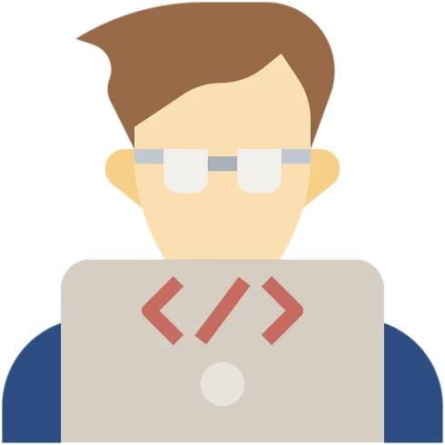Developer coding