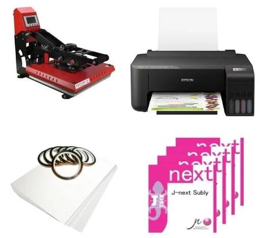 Sublimační sada na potisk triček Epson EcoTank L1250 + termolis PRIME MAX-CLAM TC15 sublimace termotransfer - 1