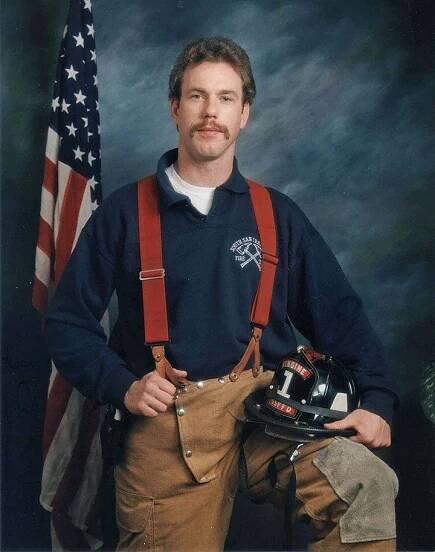 Fire Fighter Pose - Jim Fitzpatrick