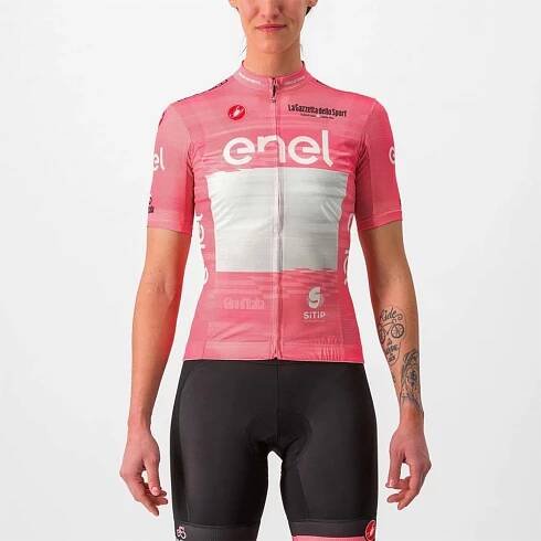 CASTELLI Cyklistický dres s krátkým rukávem - GIRO D'ITALIA 2023 W - růžová