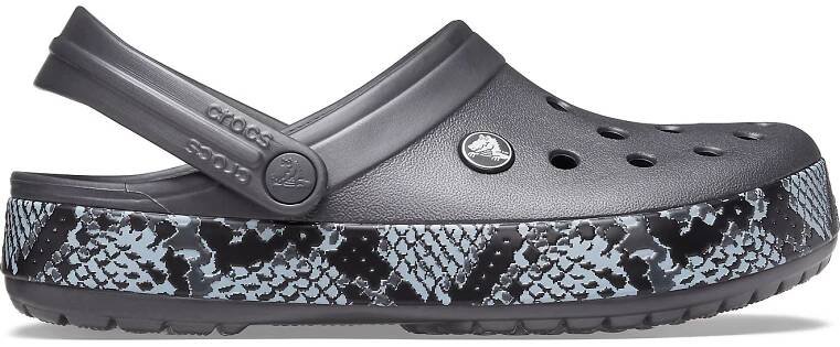 Crocband Snake Print Clog | FlipFlop