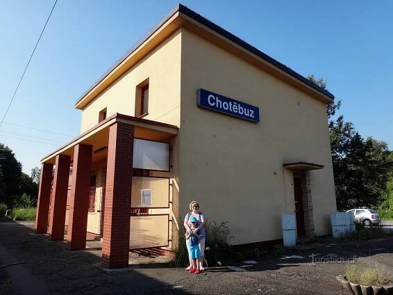 Chotěbuz - železniční stanice - ŽST