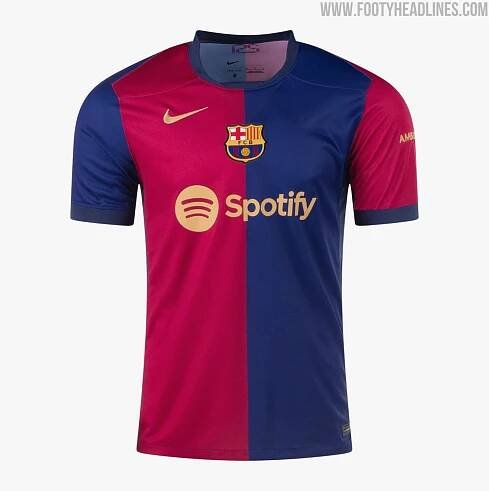 FC Barcelona 24-25 Home Kit Released